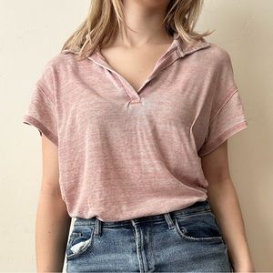 Pink Short Sleeved Top size Small